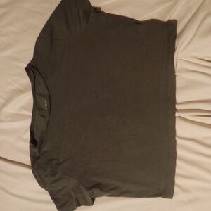 Wold Fable Army Green Crop Top